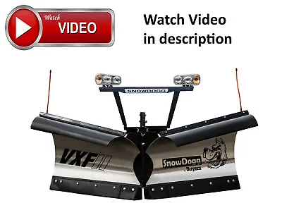 Snowdogg VXF85II Snow Plow V- Plow Trip Edge Stainless Vplow 8.5' • $7644.80