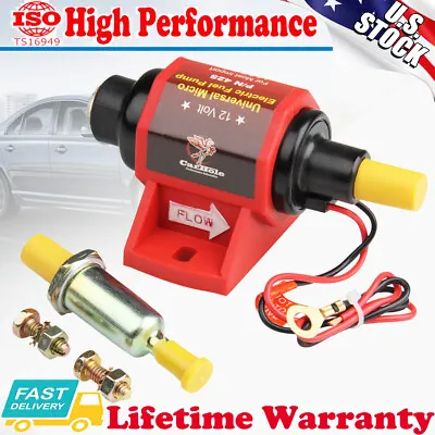 Universal 42S 5/16  Electric Carburetor Micro Fuel Pump Gasoline 28GPH 2-3.5 PSI • $24.99