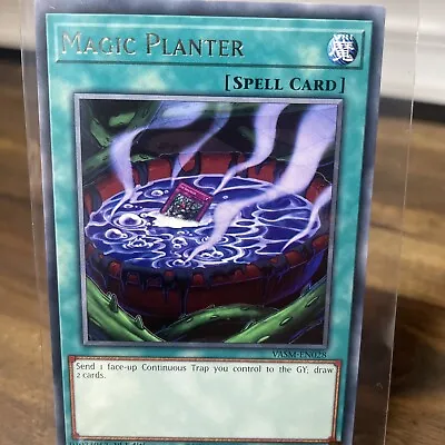 Magic Planter VASM-EN028 Rare 1st Edition NM Yugioh • $1.16