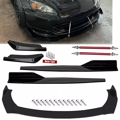 For Honda S2000 2000-2009 Front Bumper Lip/ Spoiler Body Kit /Strut Rods • $55.99