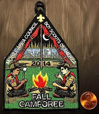 Mobile Area Council Oa Lodge Woa Cholena 322 2014 Fall Camporee Pocket Patch  • $20.12