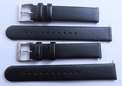 New Two 16mm Swiss Mondaine Women Watch Leather Watch Strap  Free Shipping • $35