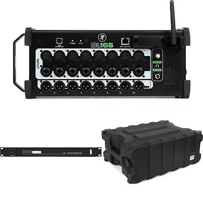 Mackie DL16S 16-channel Rackmount Digital Mixer With Power Conditioner And Case • $1139