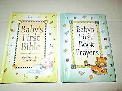 Babys First Bible & Babys First Book Of Prayers. • £2