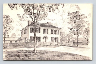 Salem Towne House Old Sturbridge Village Charlton MA Postcard PM Cancel WOB Note • £7.56