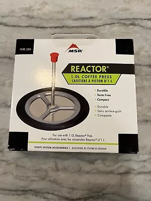 MSR Reactor 1.0 Camping Coffee Press Kit • $15