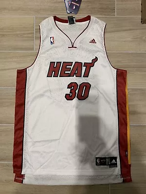 VTG NBA Adidas Miami Heat Michael Beasley Jersey White Men XL Stitched NWT • $149.99