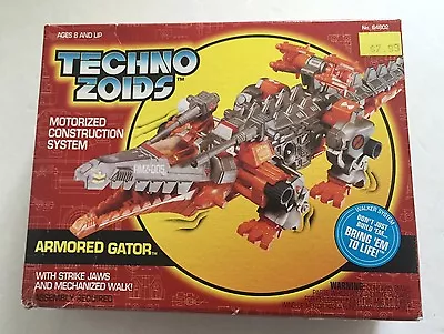 Vtg Old Techno Zoids Armored Gator Kenner Toy Motorized Mechanized Walk Nos Rare • $195