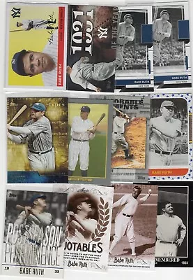 Babe Ruth New York Yankees 25 Card Lot No Duplicates • $24.77