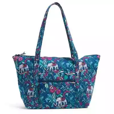 Vera Bradley Miller Travel Bag Tote Kerala Elephants NWT Shoulder Purse Bag • $56.99