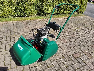 QUALCAST CLASSIC 35s PETROL LAWNMOWER • £125