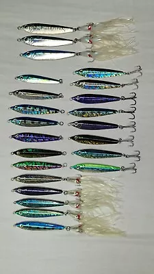 P-Line Laser Minnow 2 Oz. Lot Of 19 Lot Of 3 2oz Mega Bait And One 1oz Mega Bait • $85