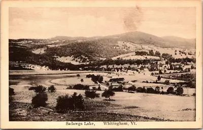 Postcard. Sadawga Lake Whittingham Vermont. AK. • $2.95