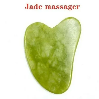 £2.99 • Buy Jade Face Roller Beauty Tool Facial Eye Neck Body Anti Ageing Therapy Plastic