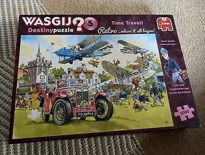 Wasgij 1000 Piece Jigsaw - 5 Time Travel Retro Where It All Began • £5
