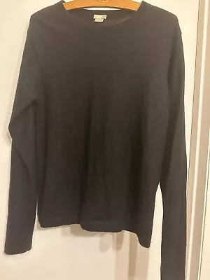 Mai 100% Cashmere Long Sleeve Scoop Neck Sweater Size XL/S • $25