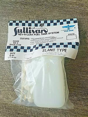 New Sullivan  6 Oz RC Fuel Tank System. Stock # 438 • $9.99