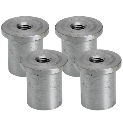 $24.19 • Buy Lowbrow Customs Tophat Blind Threaded Steel Bungs 5/16-18 Thread  - 4 Pack