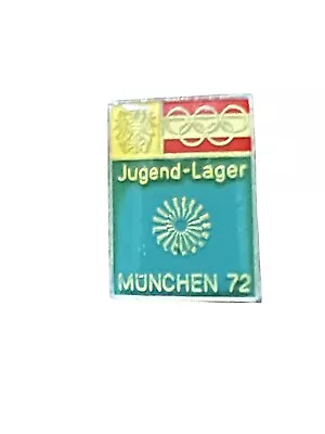 1972 German Olympic Games Jugend-Lager Munchen Pin Badge Vintage • $9.94