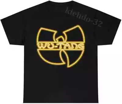 Wu-Tang Logo Neon Style Vintage Look 90s Hip Hop Rap T-Shirt Men Women Unisex • $19.99