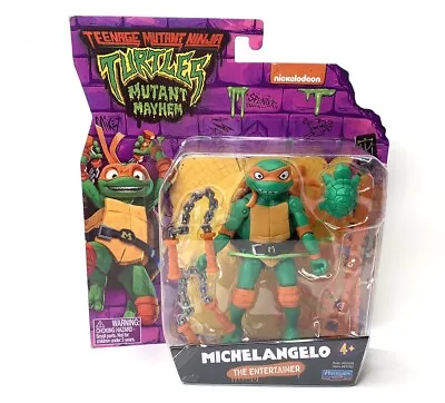 Teenage Mutant Ninja Turtles TMNT Michelangelo 4” Action Figure Toy Playmates • $24.95