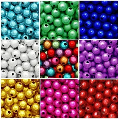 Wholesale Miracle Beads 4mm 6mm 8mm Round Jewelry Craft Bead Colors Choice • $7.99