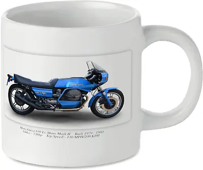 Moto Guzzi 850 Le Mans Motorcycle Motorbike Tea Coffee Mug Biker Gift Printed UK • £9.99