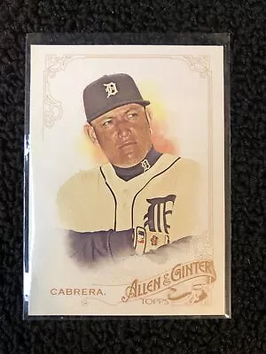 2015 Topps Allen & Ginter #187 Miguel Cabrera • $4.99