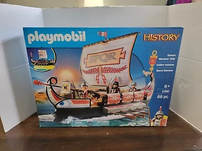 £36.99 • Buy Playmobil History 5390 Roman Warriors' Ship, Floats On Water, Toy For Ages