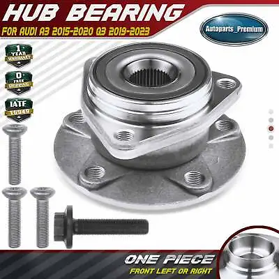 Left Or Right Wheel Hub Bearing Assembly For Audi A3 Q3 S3 Volkswagen Jetta Golf • $46.99