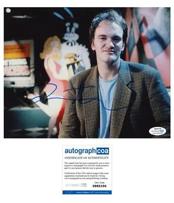 Quentin Tarantino  Pulp Fiction  Director AUTOGRAPH Signed 8x10 Photo B ACOA • $225