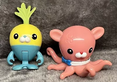 Octonauts Figures Tunip The Vegimal & Professor Inkling Figures CBeebies • £18