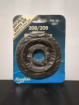 Mansfield Flush Valve 208/209 Watersaver Pak No. 4837 • $3.99