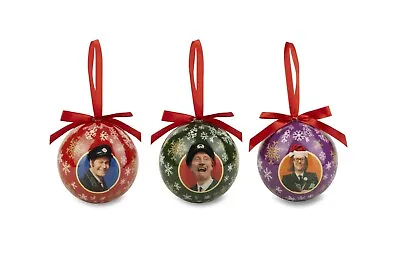 On The Buses Stan Butler Blakey Official Christmas Bauble Decoration Triple Pack • £14.99