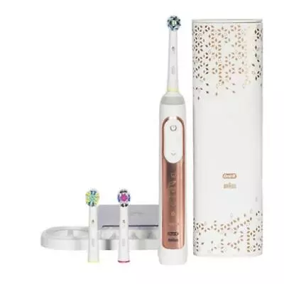Oral-B Genius 9000(Rose Gold) Electric Toothbrush With 3 Replacement Heads - • $146.83