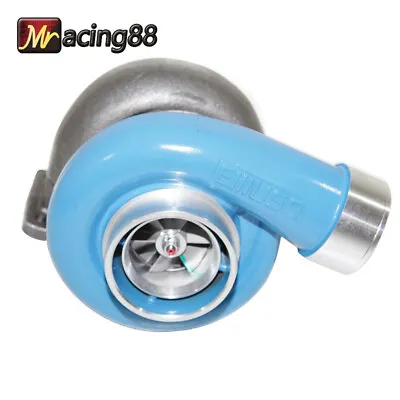 For GT45 Turbo/Turbocharger 600+HP Universal T4/T66 3.5 V-Band1.05 Blue • $269.98