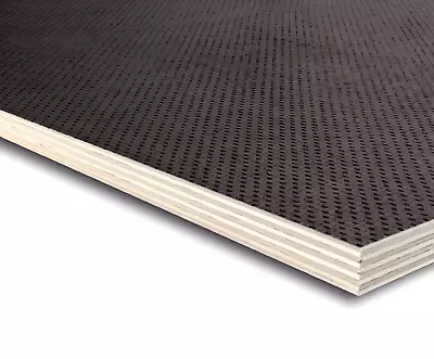 Anti-Slip Mesh Phenolic Birch Plywood Sheets 12mm Trailer Flooring Buffalo Board • £264.56