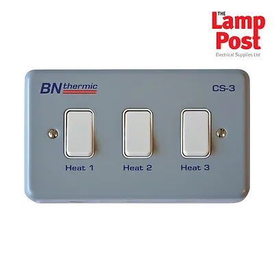 £79.99 • Buy BN Thermic CS-3 - Control Switch For Three Lamp Halogen Heater