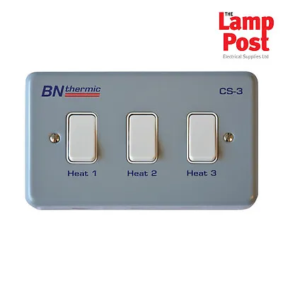 BN Thermic CS-3 - Control Switch For Three Lamp Halogen Heater • £73.49