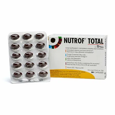 £29.99 • Buy NEW Nutrof 90 Total Eye Supplement RECOMMENDED BY OPTICIANS, Like Macushield 90