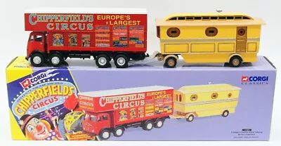 £57.85 • Buy Corgi 97888 Foden Closed Pole Truck & Caravan Chipperfields Circus 1:50 Scale. 