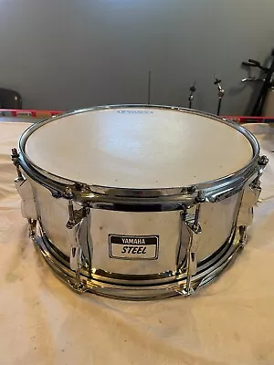 Yamaha Steel Shell Snare Drum SD-246A 14  X 6.5  • $120