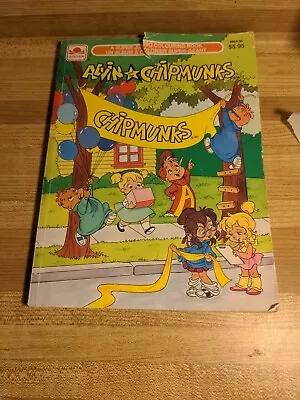 Alvin And The Chipmunks Coloring Book Golden Vintage 1990 Used • $5.85