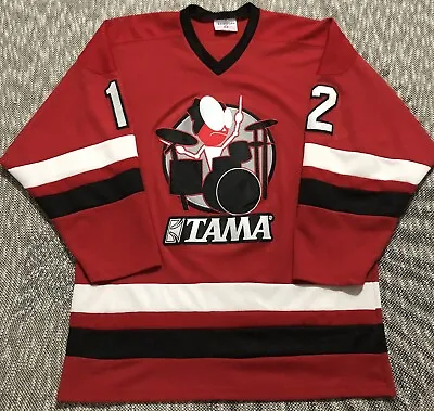 Vintage Tama #72 Hockey Jersey Adult L 42-44Teamwork Athletic Apparel Made USA • $39.99