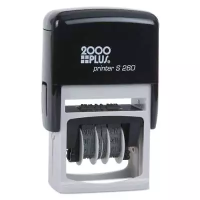 COSCO 2000PLUS 4 In 1 E-Message Dater 15/16 X 1 3/4 COMPLETED/EMAILED/ENTERED/ • £27.87