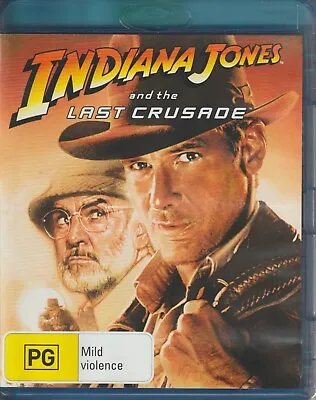 Indiana Jones And The Last Crusade - Bluray • $12.95