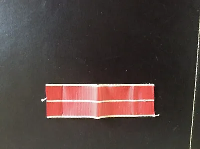 WW2 Ribbon For A Military OBE Medal.32 Mm Wide 4 Ins Long • £1.75