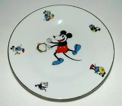 Ex! Disney 1932  Mickey Mouse Bavarian China Plate - 6 1/8 D Vers.-musical Theme • $99.99