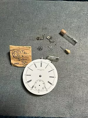 Vacheron And Constantin Pocket Watch Movement With Dial And Parts/Seitz Jewels • $75