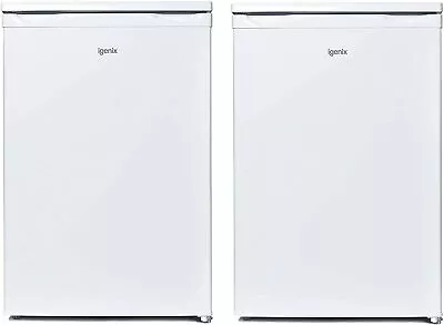 Freestanding Under Counter Larder Fridge & Freezer Set White Igenix IGFRW • £299.99